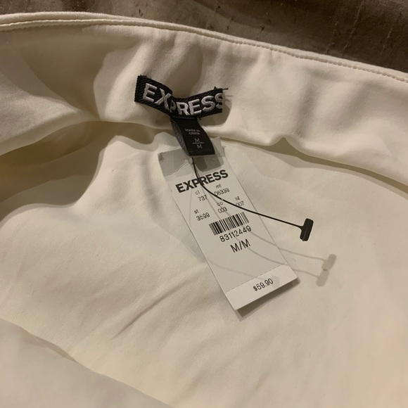 Express white with sequin skirt - Picture 2 of 2